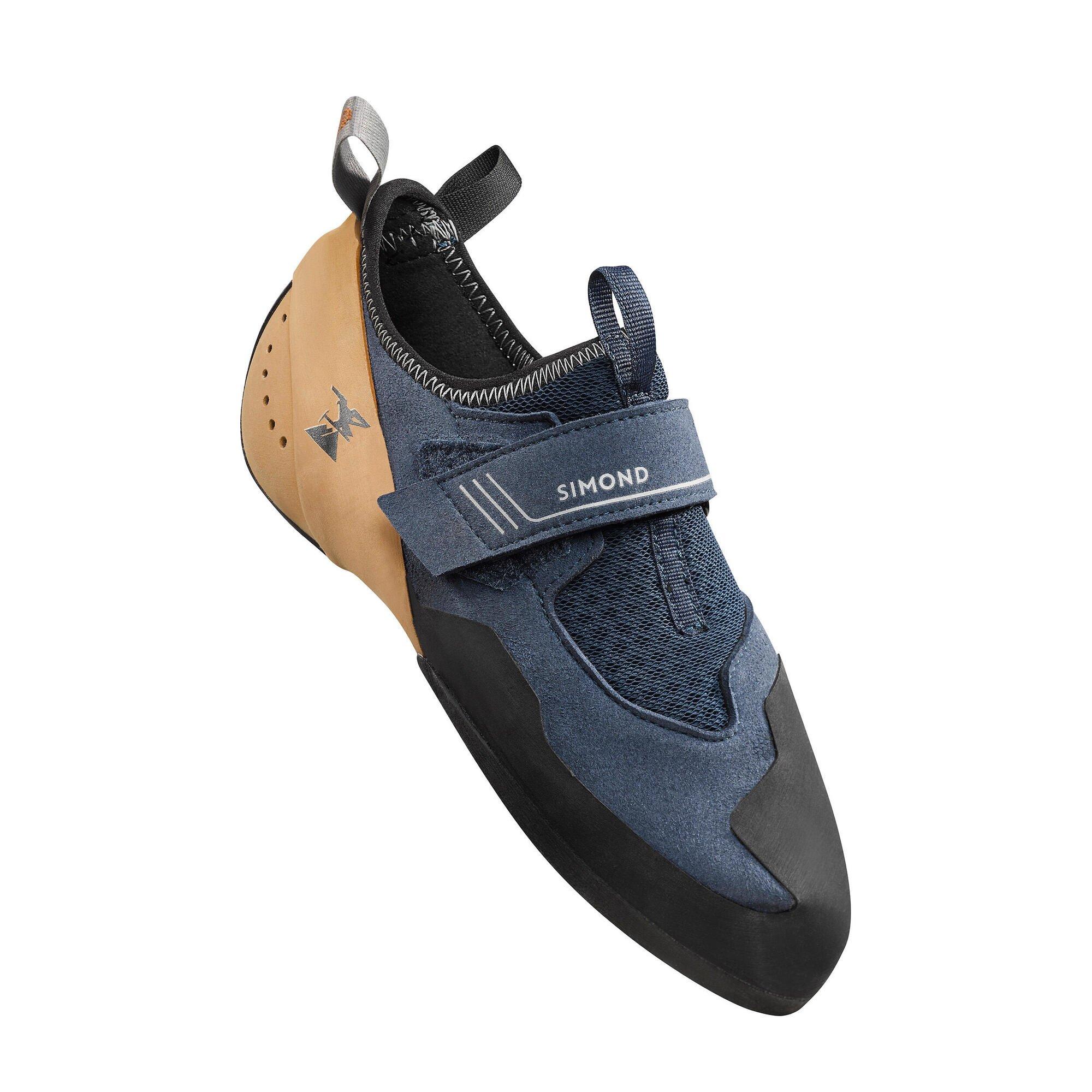 Кроссовки Decathlon Climbing Shoe - Vertika Slipper Soft Ochre Simond, черный