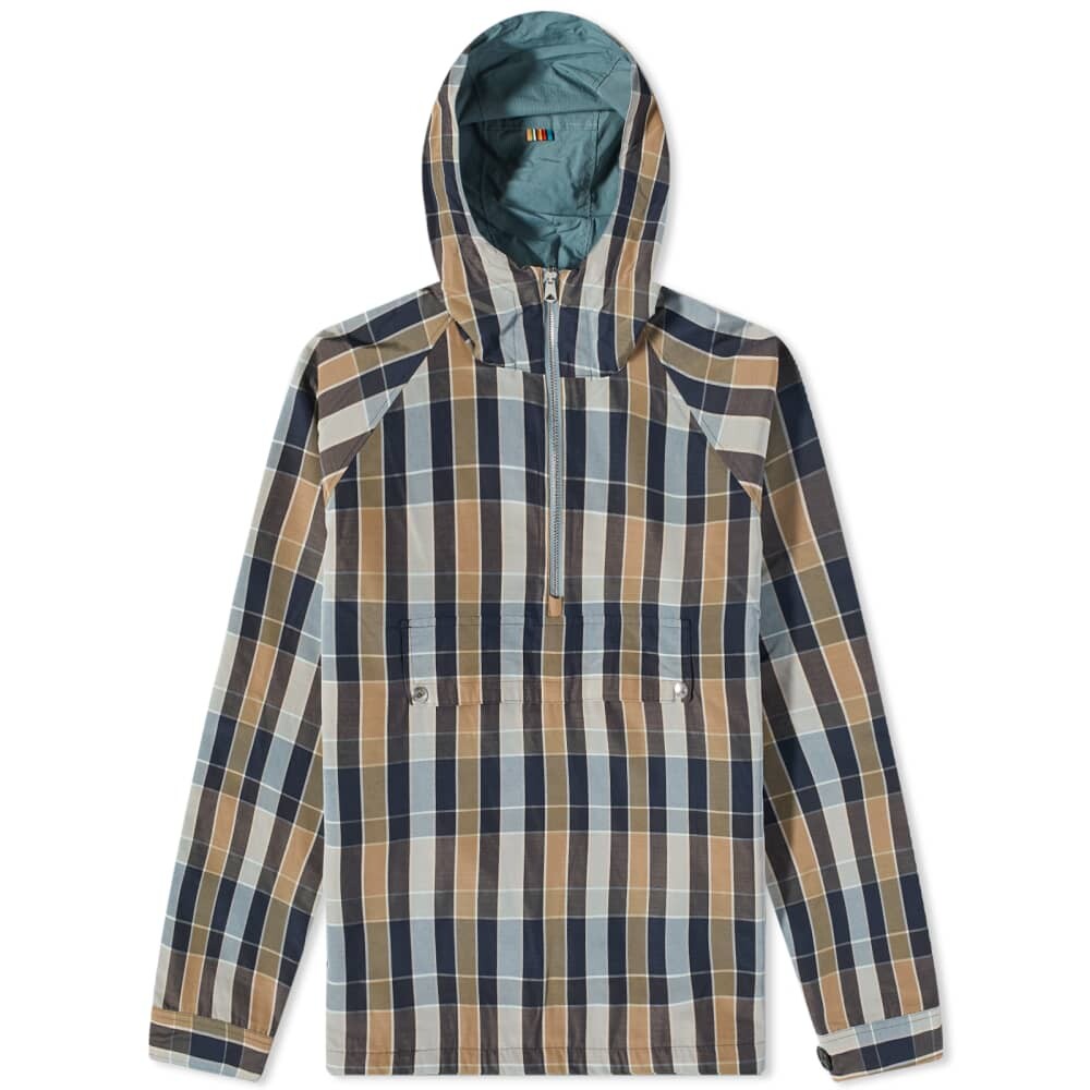 

Pop Trading Company x Двусторонний поповер Cagoule Paul Smith, синий