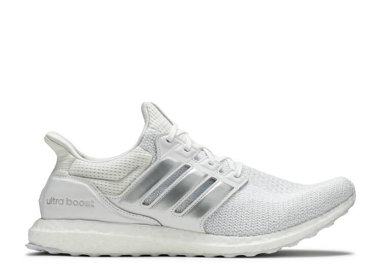 

Кроссовки Adidas ULTRABOOST DNA 'WHITE SILVER METALLIC', белый, Белый;серый