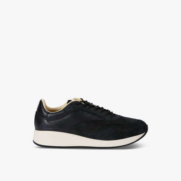 

Низкие кожаные кроссовки La Daddy с отделкой сверху Jacquemus, черный
