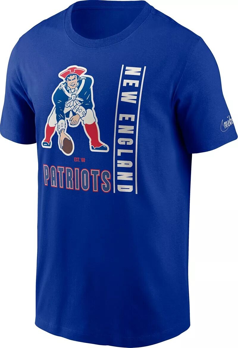 

Мужская футболка Nike New England Patriots Rewind Essential Royal