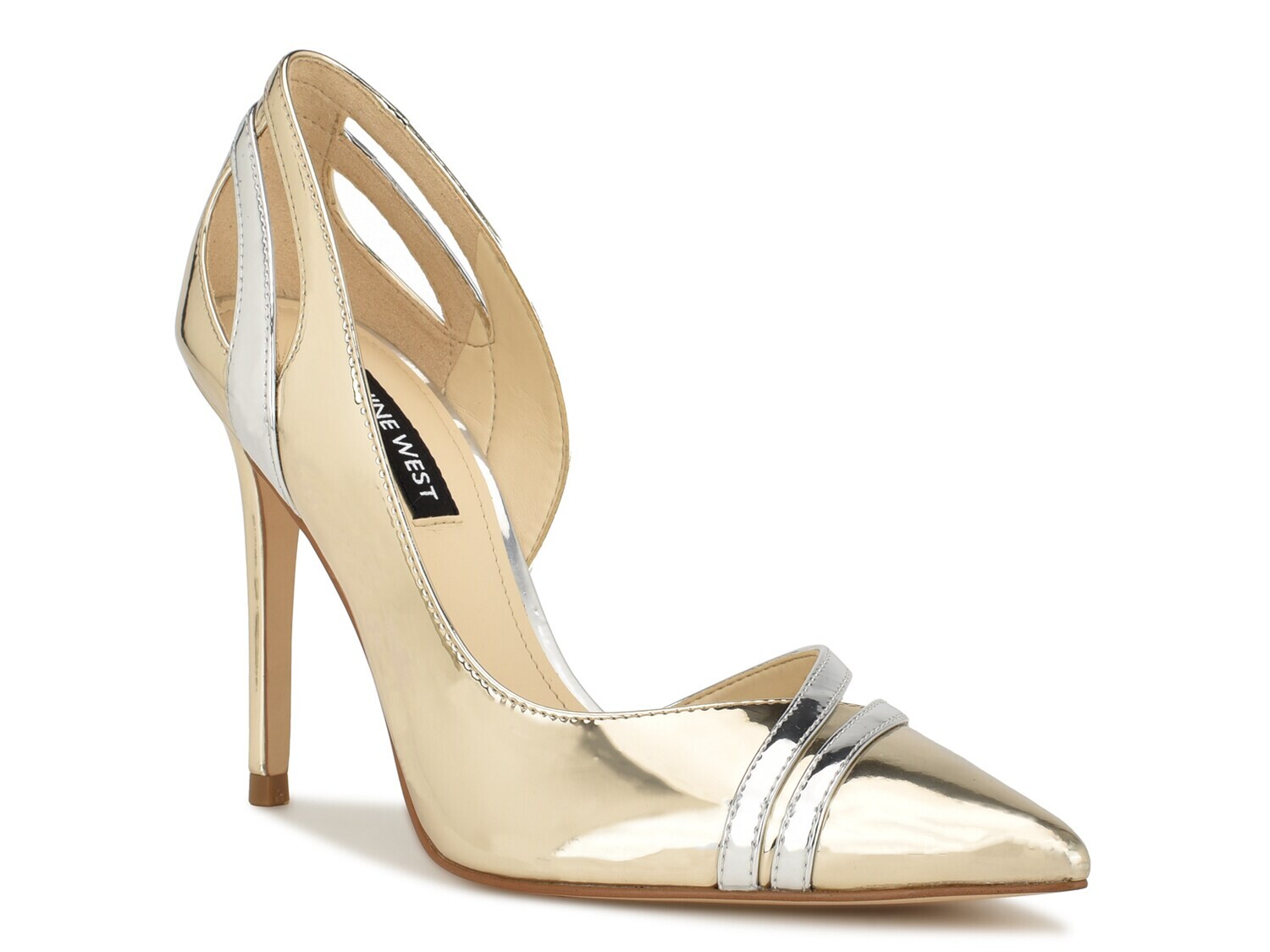 

Насос Nine West Findme, золотой металлик