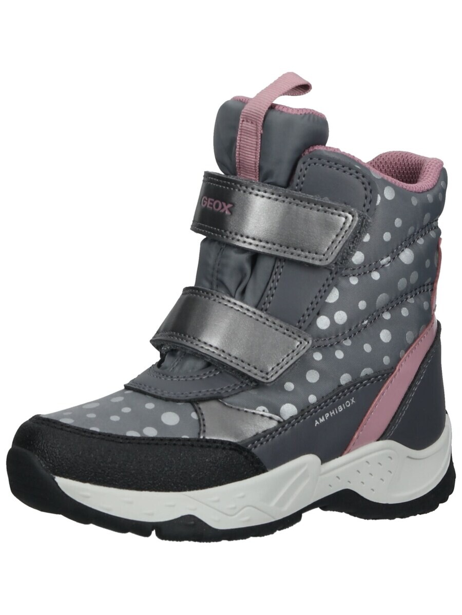 

Ботинки Geox, цвет Silver Grey/Dark Grey