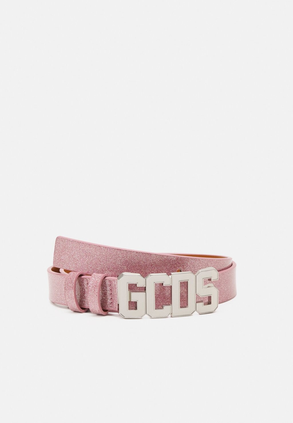 

Ремень GLITTER LOGO BELT UNISEX GCDS, розовый