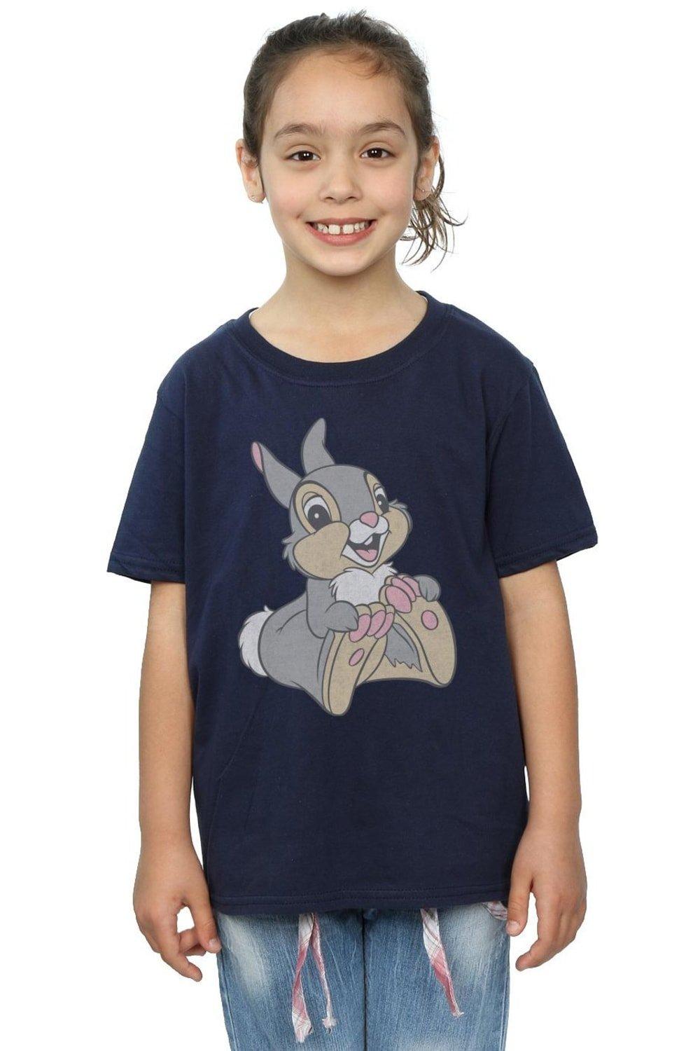 Классическая футболка Thumper Bambi, темно-синий вереск 50 г