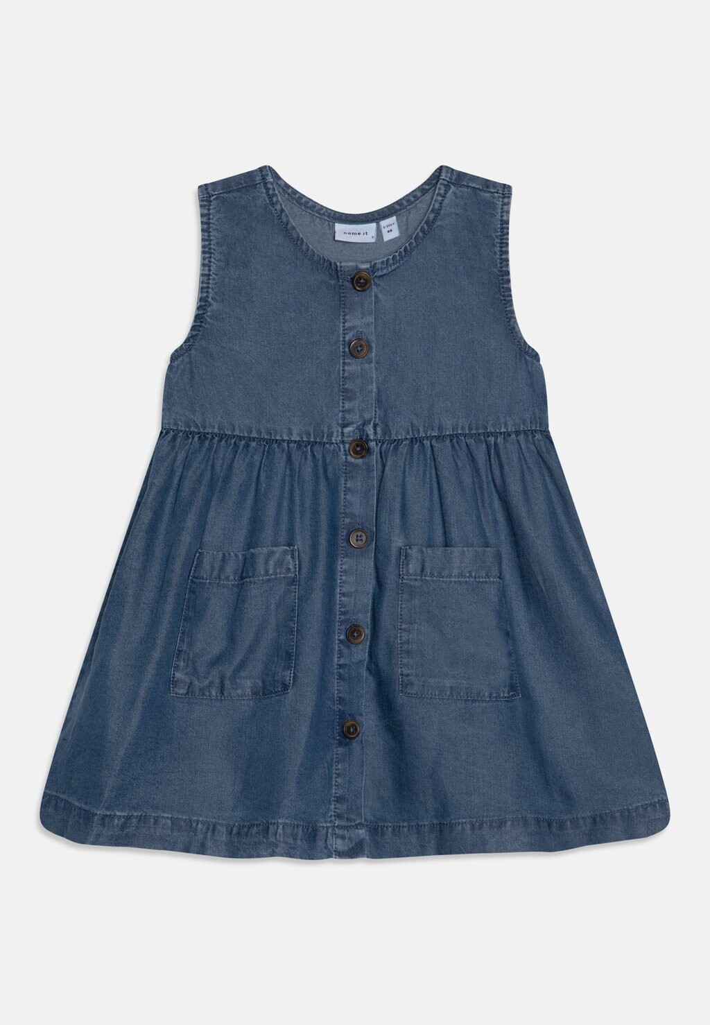 

Джинсовое платье Nmfbaseesee Spencer Name it, цвет medium blue denim