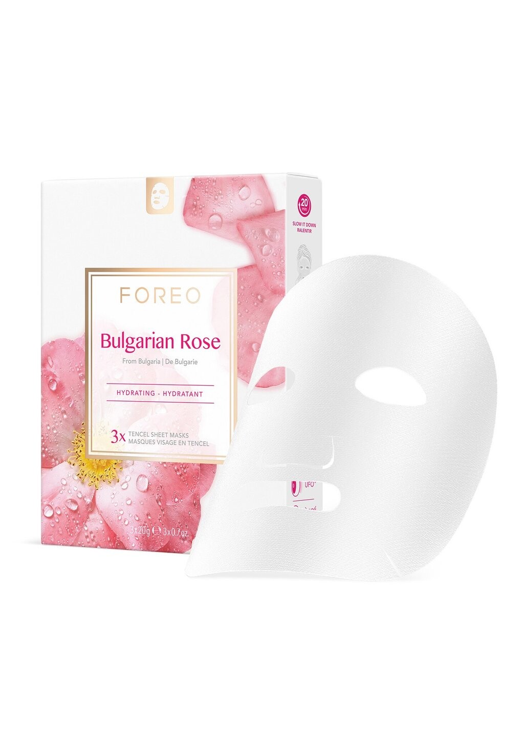 

Маска для лица Foreo Farm To Face Sheet Mask Bulgarian Rose 3Pcs Foreo