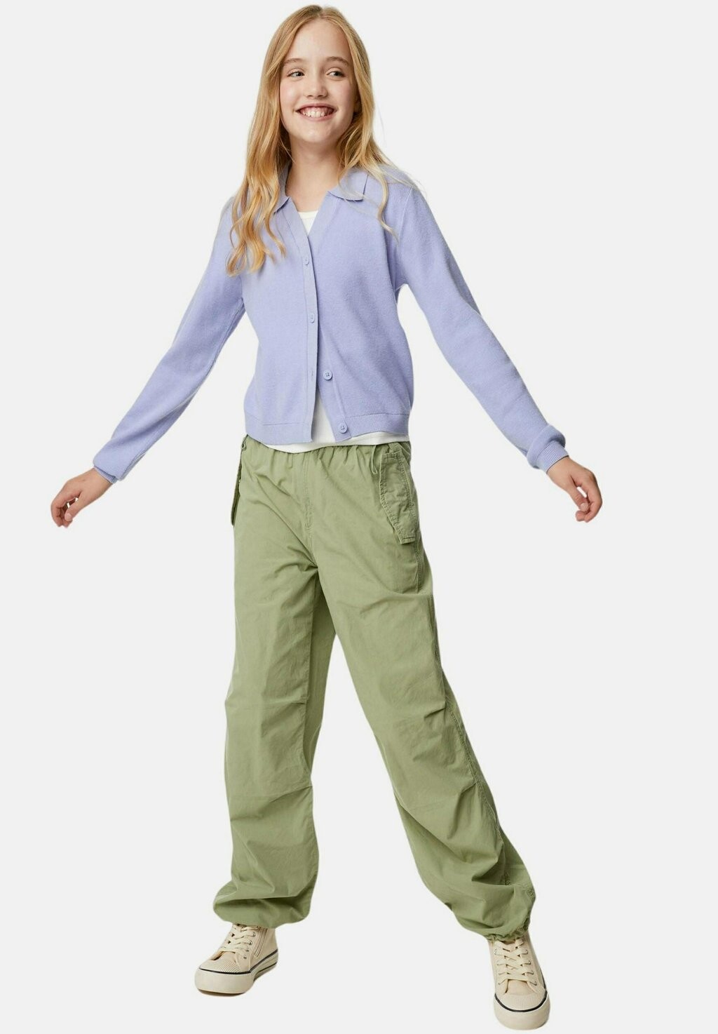 

Кардиган Lightweight Collared Marks & Spencer, цвет lilac