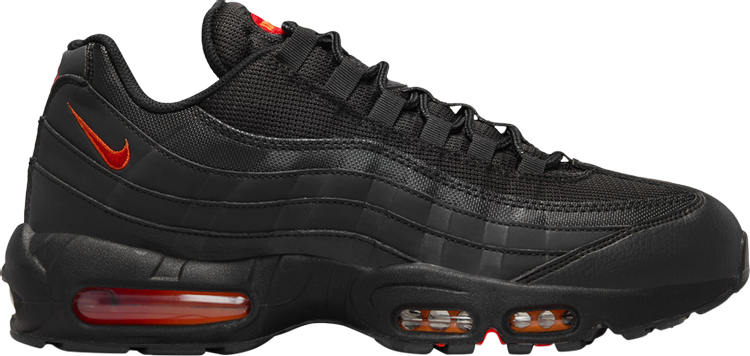 

Кроссовки Air Max 95 'Black Red Orange', черный