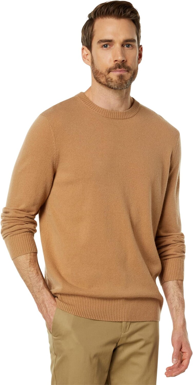 

Свитер Crew из кашемира Good Man Brand, цвет Warm Sand
