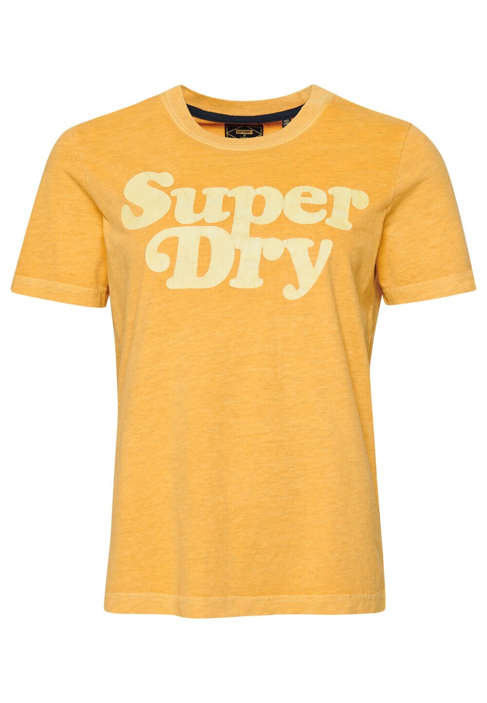 

Рубашка Superdry, светло-желтый/пятнисто-желтый