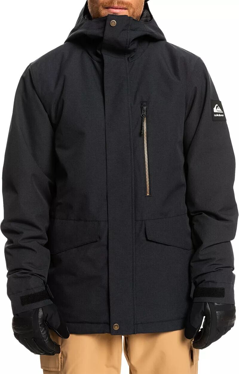 

Мужская однотонная зимняя куртка Quiksilver Mission