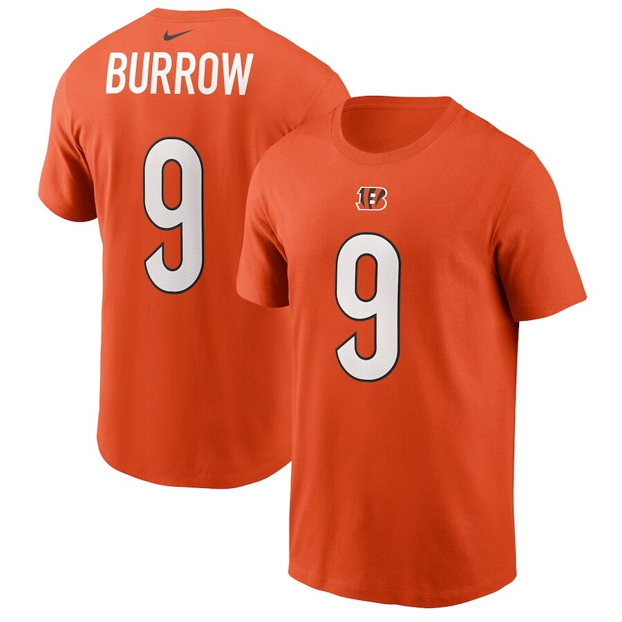 

Футболка с именем и номером Nike Cincinnati Bengals, оранжевый