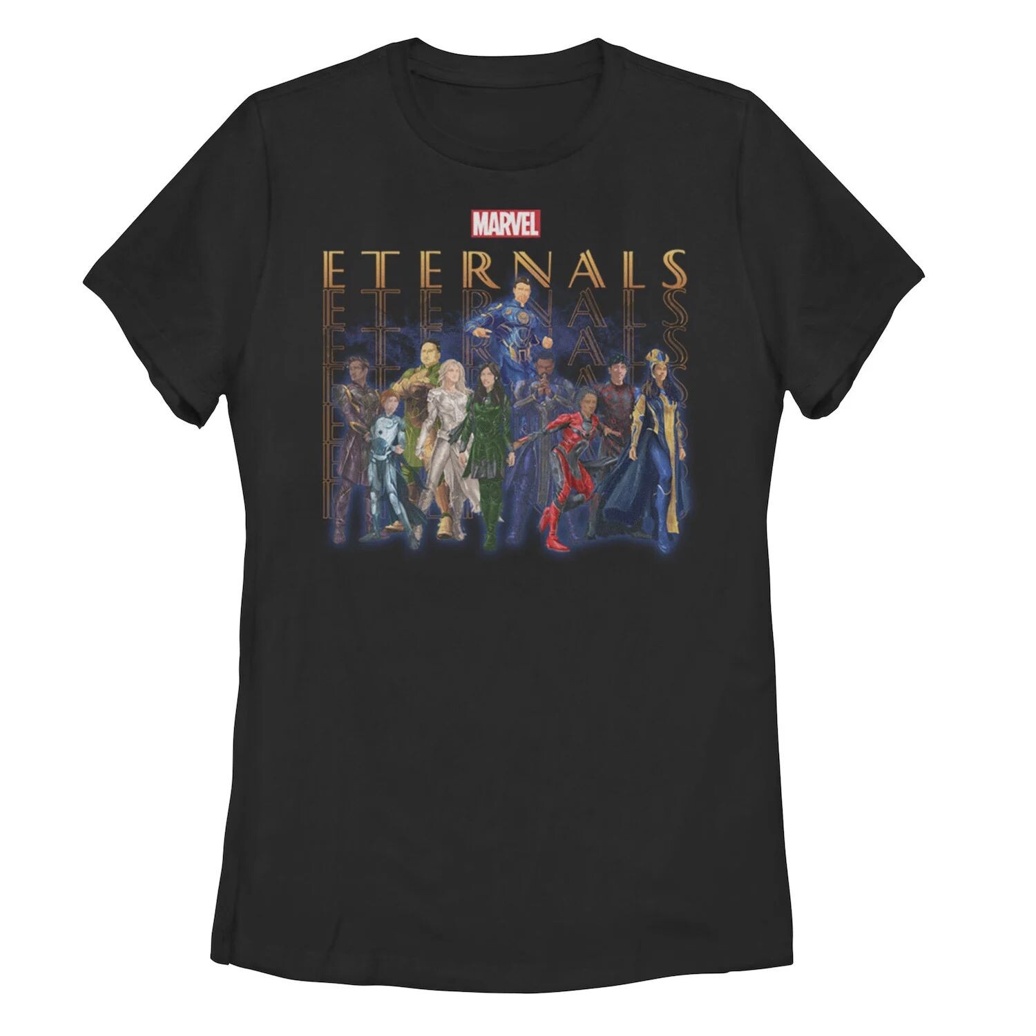 

Футболка для юниоров Marvel Eternals Title Stack Group Shot Licensed Character