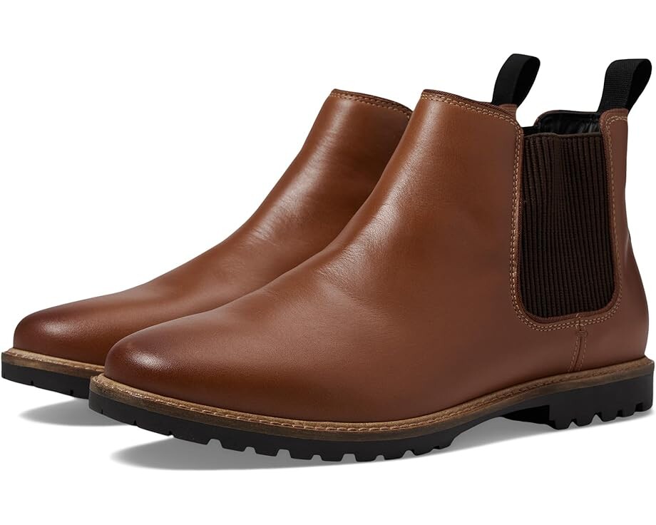 

Ботинки Cole Haan Midland Lug Chelsea Boot, цвет British Tan/Black Water Resistant