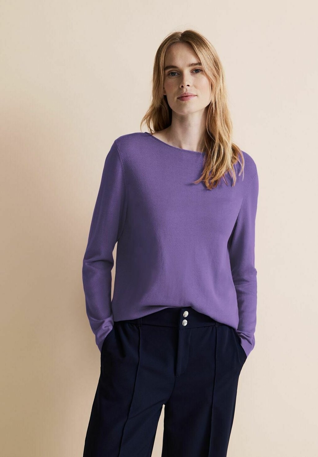 

Свитер Basic Street One, цвет lila