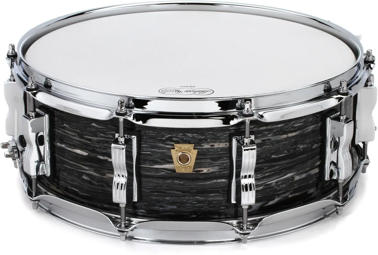 

Малый барабан Ludwig Classic Maple — 5 x 14 дюймов — Vintage Black Oyster