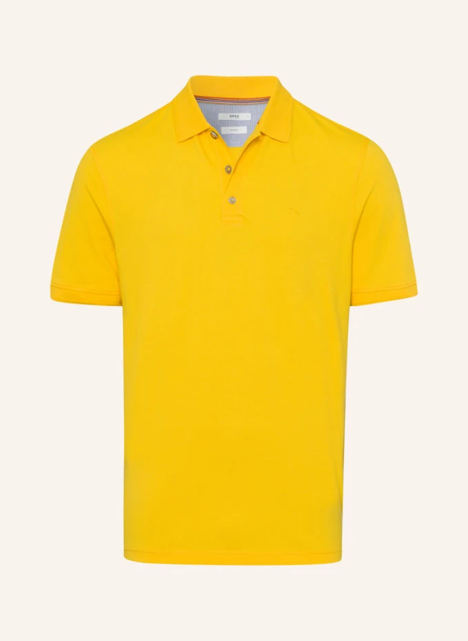 Рубашка-поло из пике style pete Brax, желтый