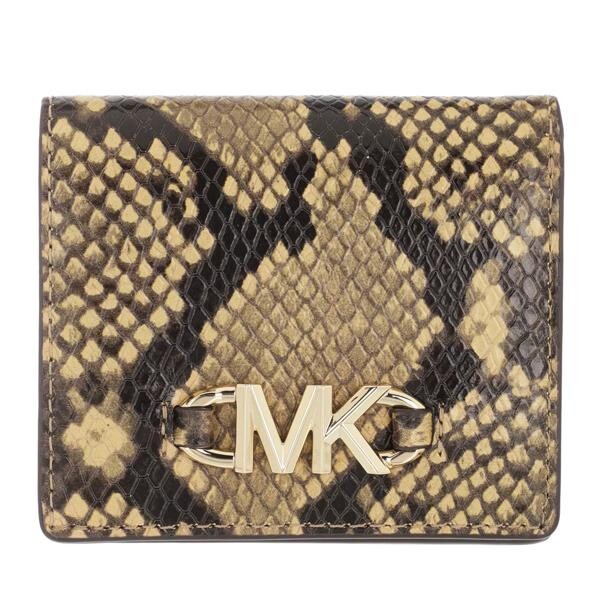 

Кошелек izzy sm id billfold Michael Michael Kors, коричневый