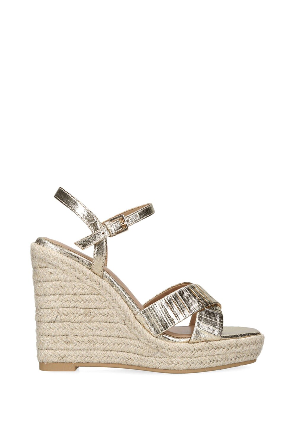 

Туфли на каблуке из ткани «Порция» KG Kurt Geiger, золото