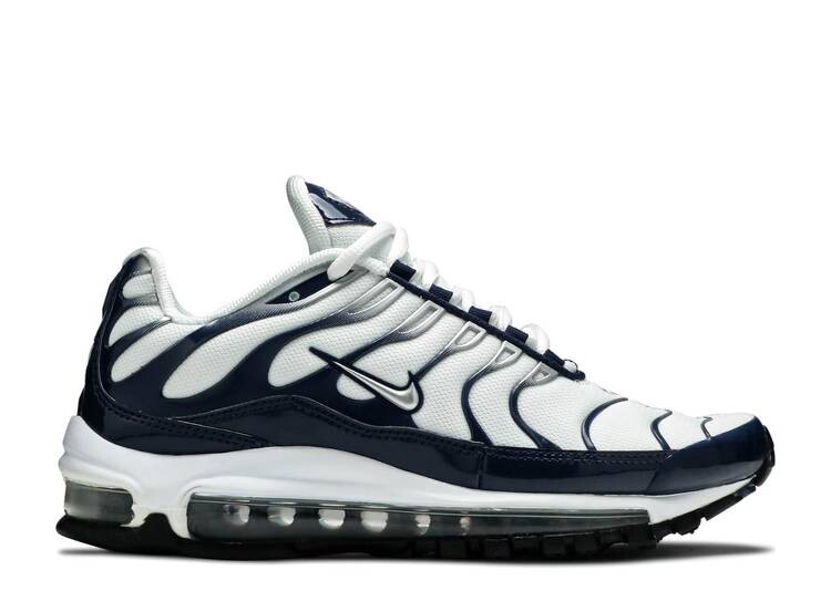 

Кроссовки Nike AIR MAX 97 PLUS 'SILVER SHARK', белый, Белый;серый