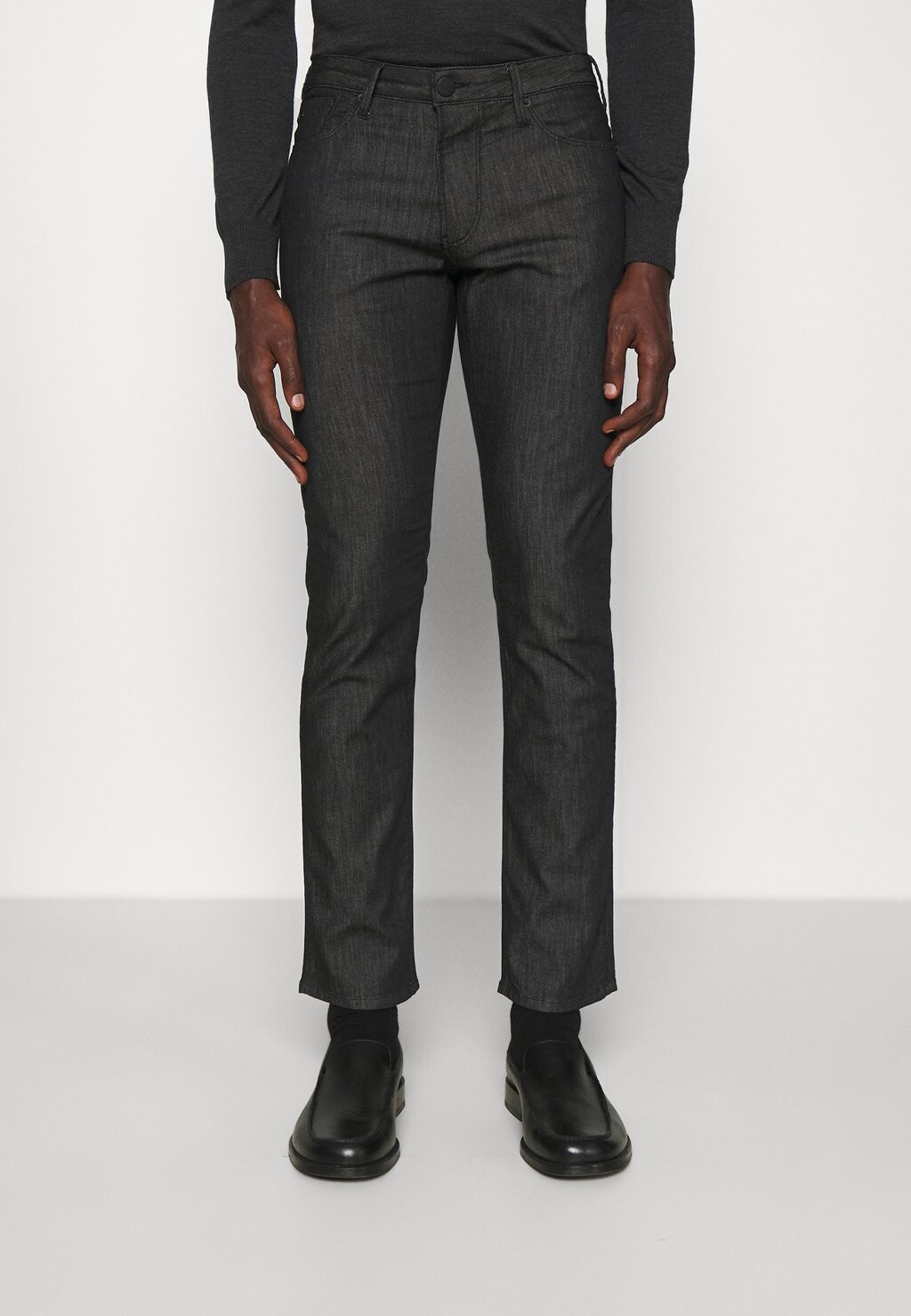 

Джинсы узкого кроя POCKETS PANT Emporio Armani, черный