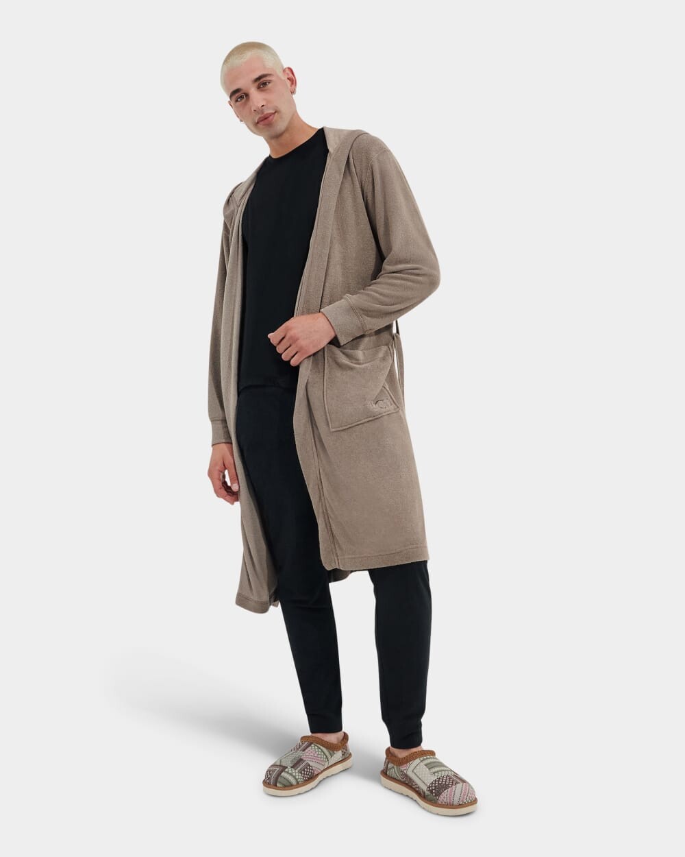 

Халат Reyes Robe UGG, серый