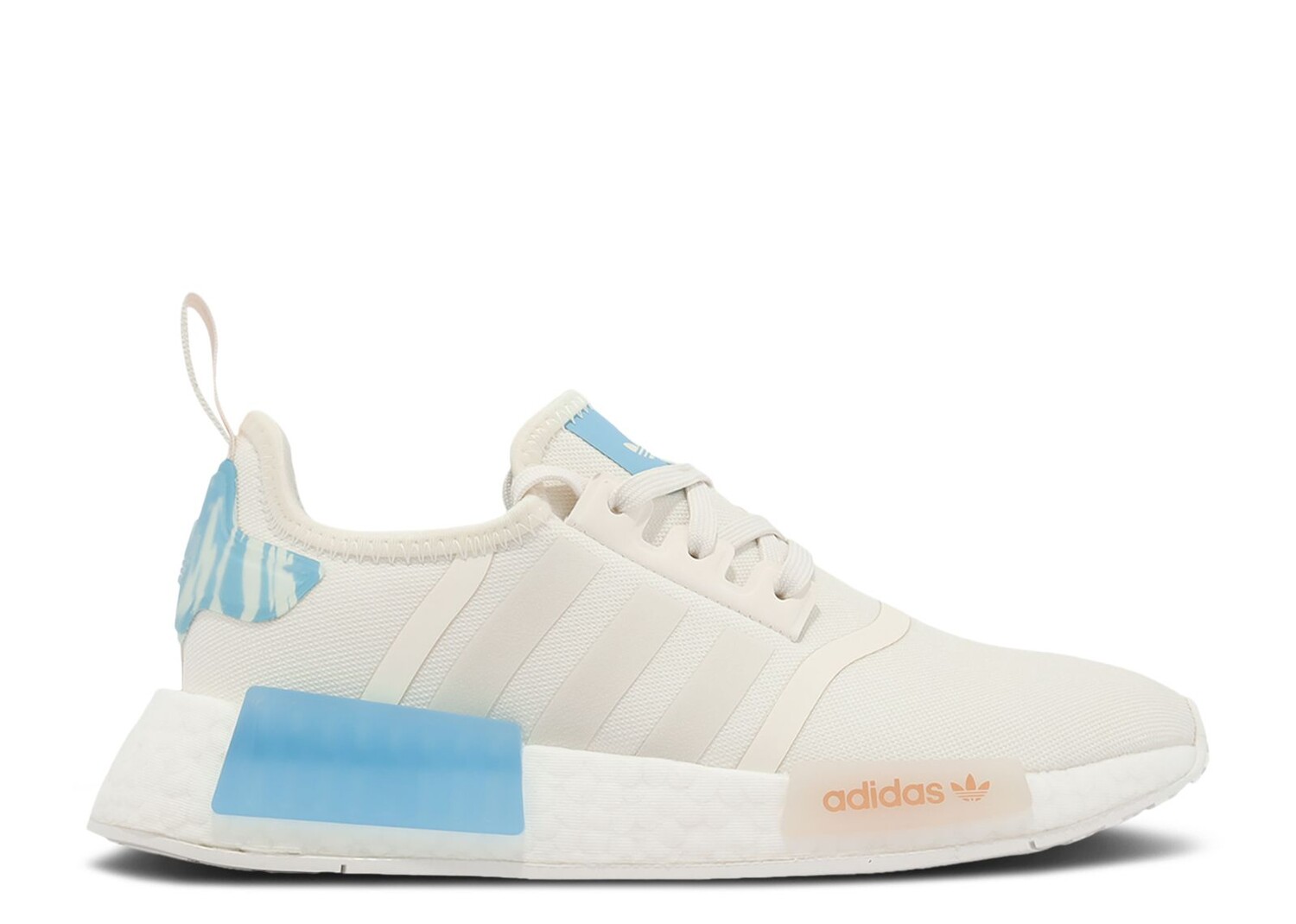 

Кроссовки adidas Wmns Nmd_R1 'Off White Preloved Blue', кремовый, Бежевый