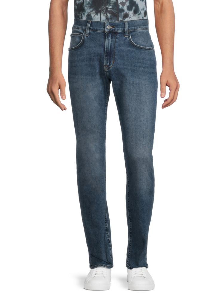 Прямые джинсы Byron с высокой посадкой Hudson, цвет Ballistic укороченные прямые джинсы kass с высокой посадкой hudson цвет sabina