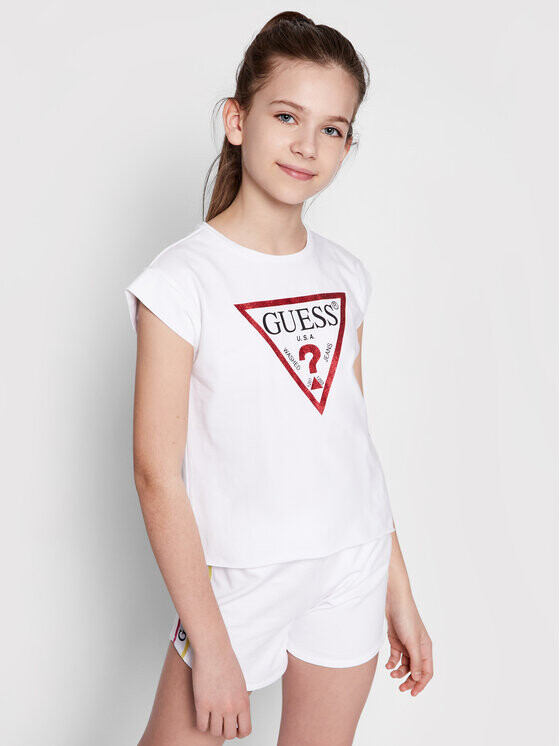 

Футболка стандартного кроя Guess, белый