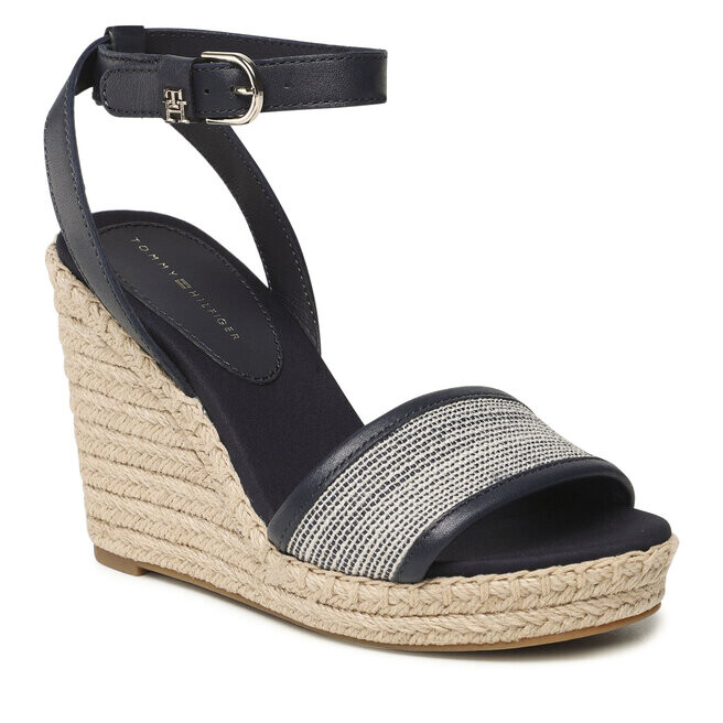 

Эспадрильи Tommy Hilfiger ThWoven High, темно-синий