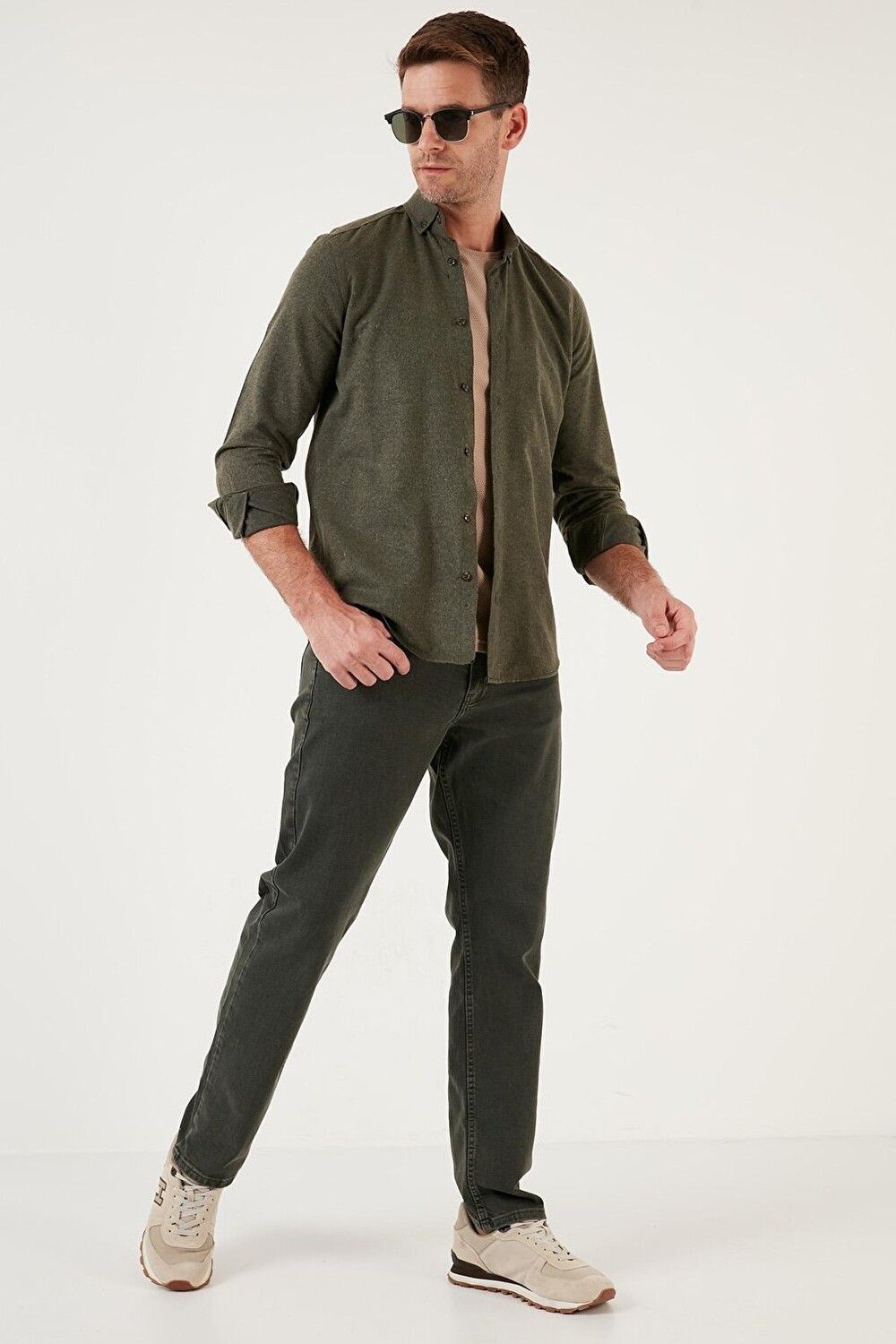 

Хлопковые джинсы с завышенной талией Comfort Fit 4401J23TEXAS Buratti