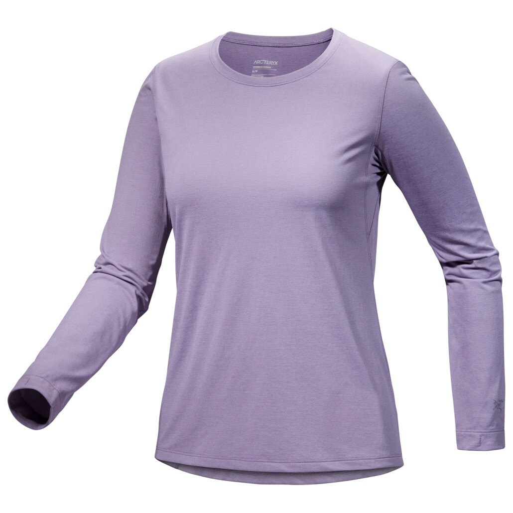 Беговая рубашка Arc'Teryx Women's Taema Crew L/S, цвет Velocity Heather