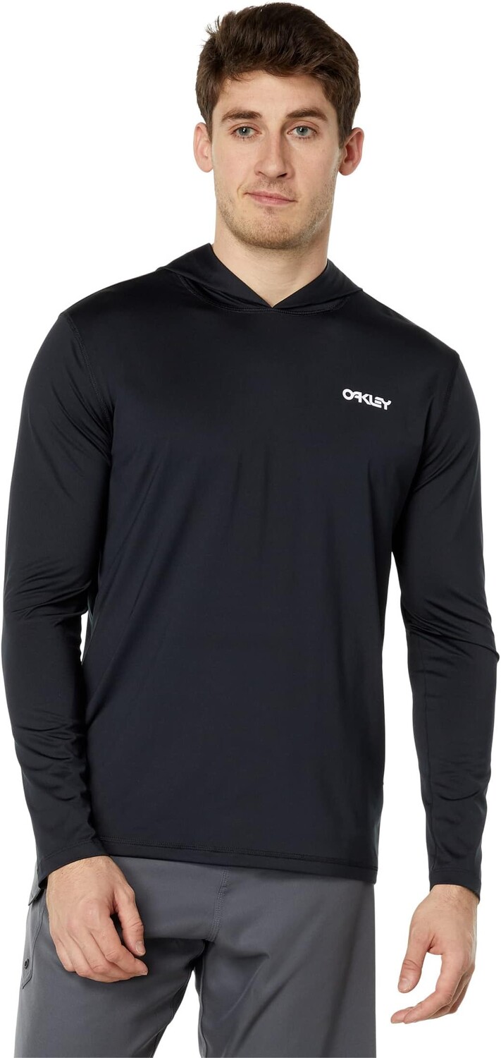 

Рашгард с капюшоном и длинными рукавами Rainbow Oakley, цвет Blackout