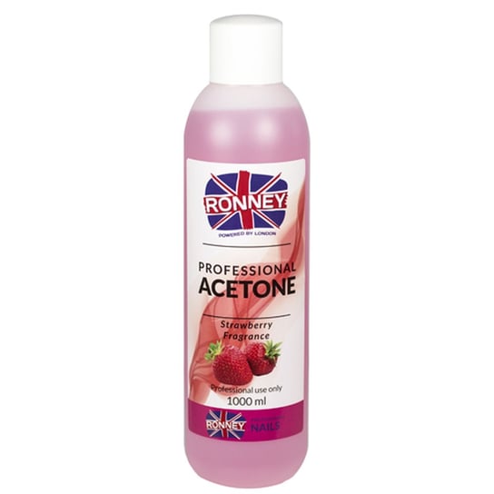 Ацетон, 1000 мл Ronney, Professional Acetone Strawberry