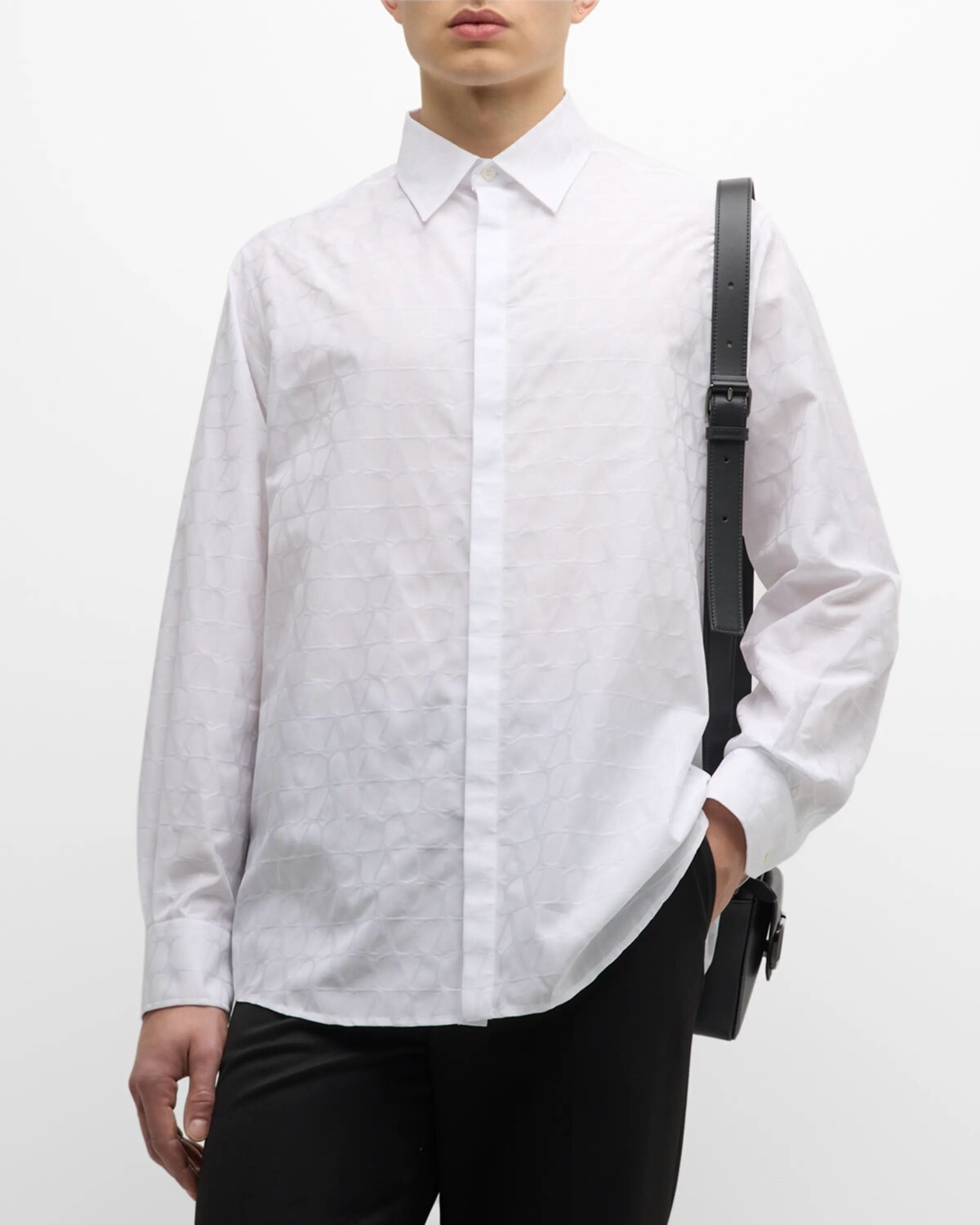 

Мужская классическая рубашка Toile Iconographe Valentino Garavani, цвет St. Toile Iconograph
