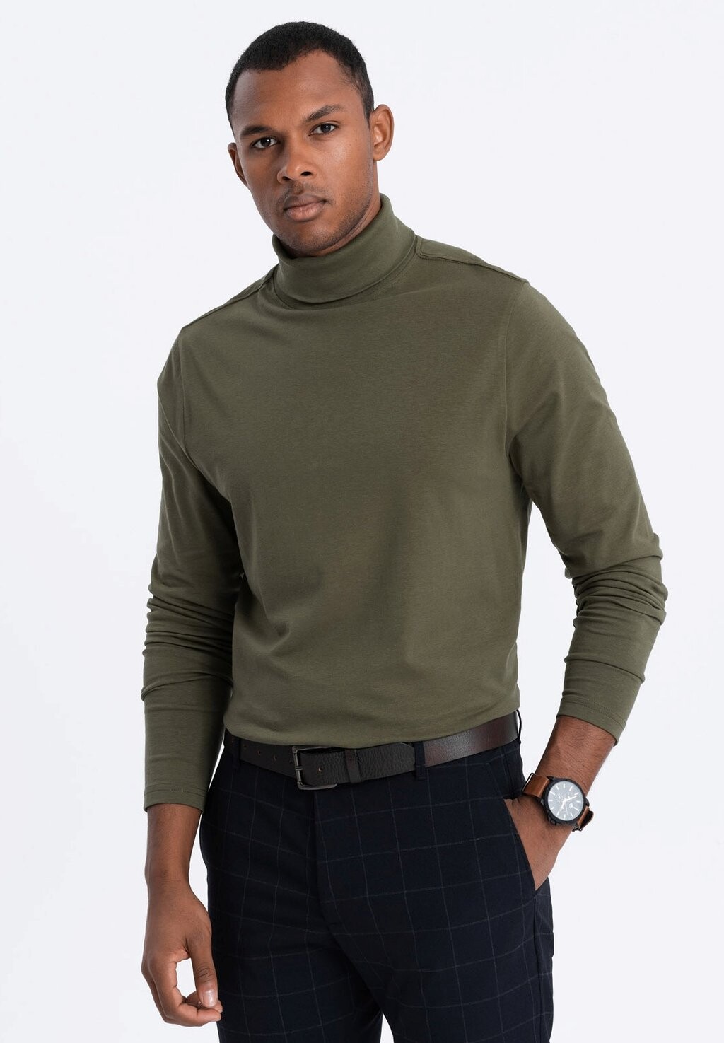

Футболка с длинным рукавом Om-Lscl-0112 Ombre, цвет dark olive