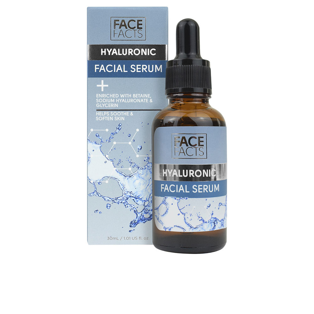 Крем против морщин Hyaluronic facial serum Face facts, 30 мл сыворотка для лица и шеи pro collagen definition face