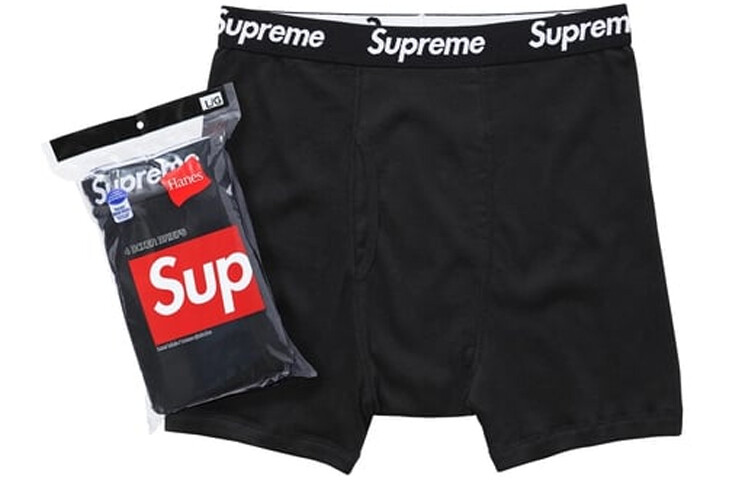 

Трусы мужские Supreme с логотипом, черный