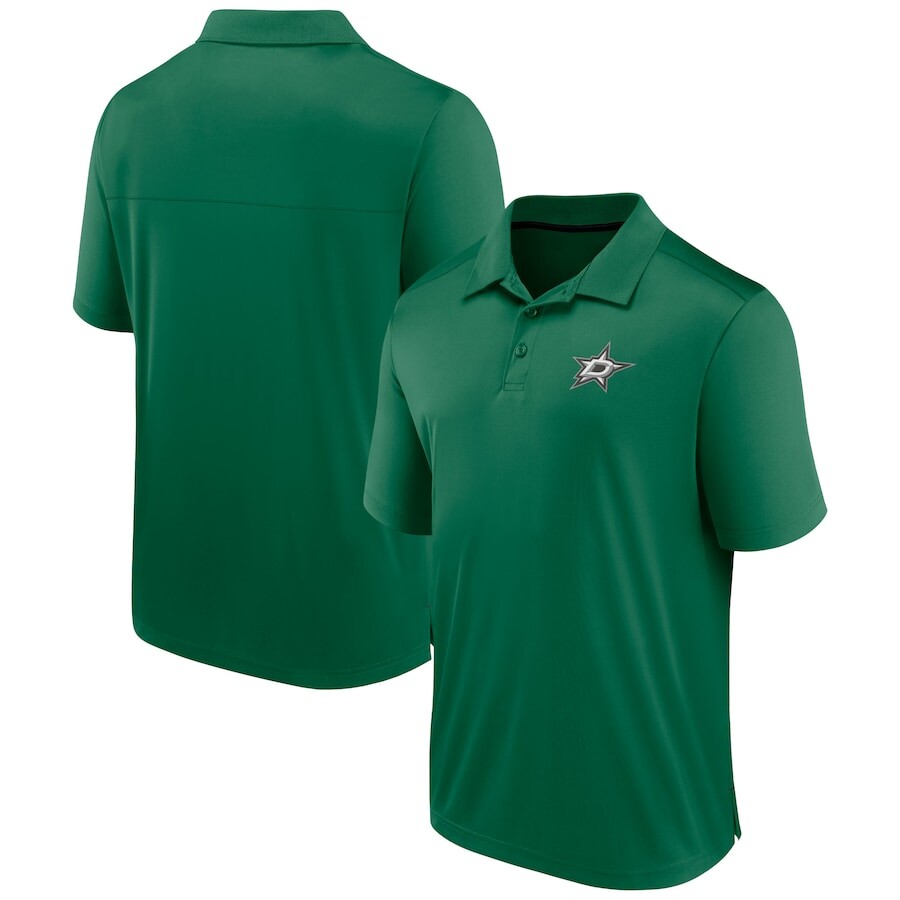 

Поло с коротким рукавом Fanatics Branded Dallas Stars, зеленый