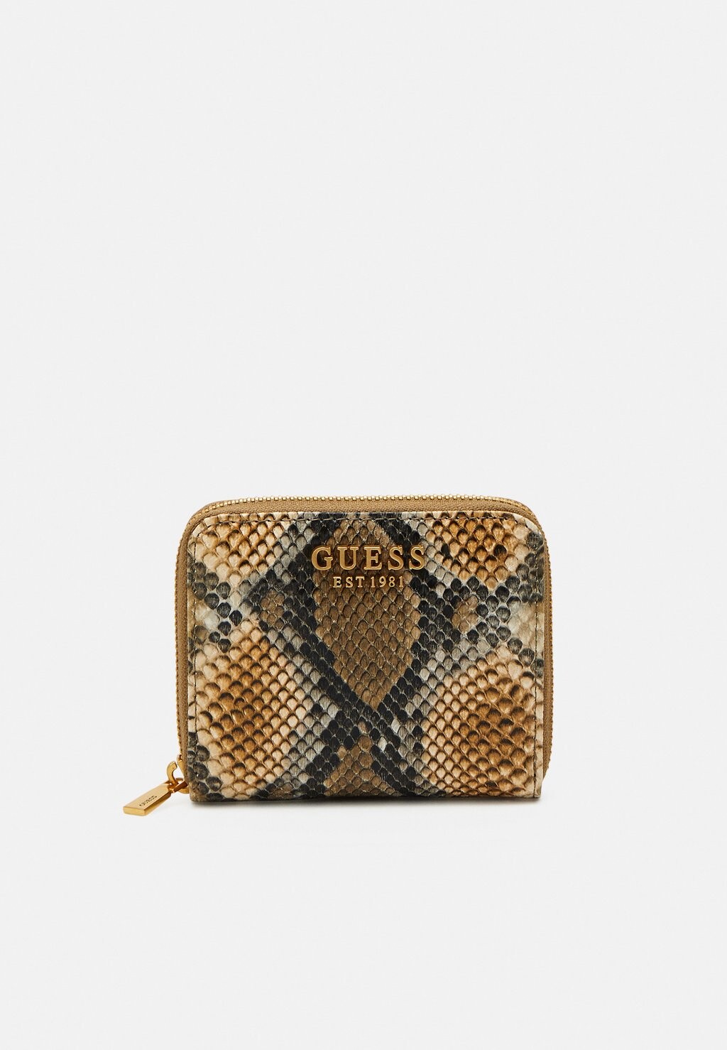 

Кошелек LAUREL SMALL ZIP AROUND Guess, янтарный/разноцветный