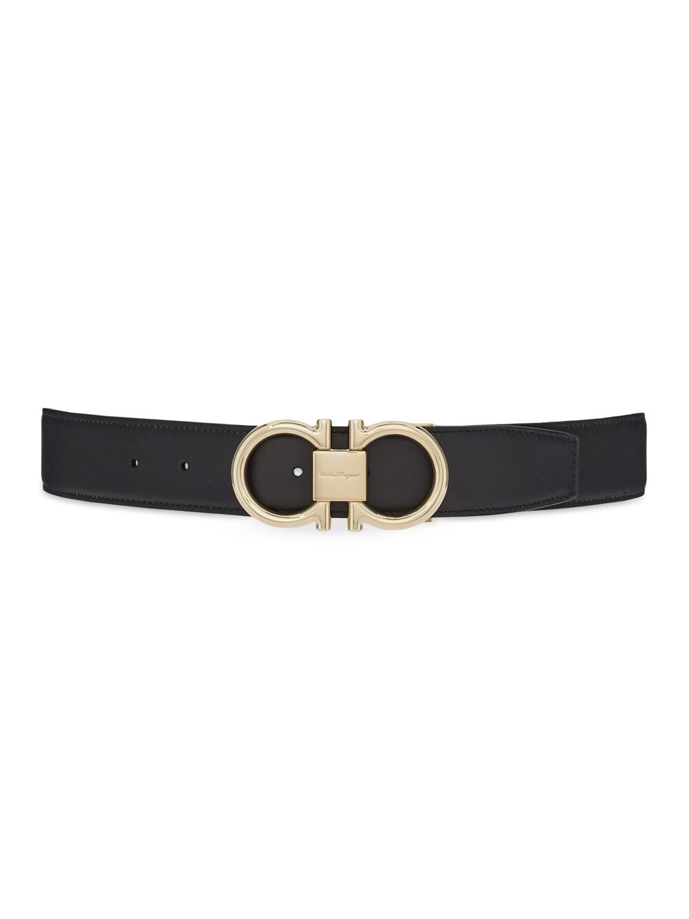 

Кожаный ремень Ганчини FERRAGAMO, неро