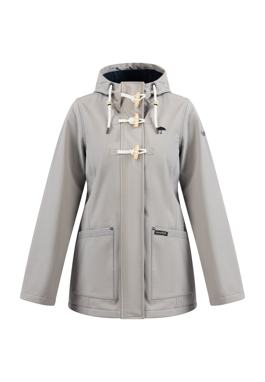 

Пальто Schmuddelwedda Between-Seasons Coat, серый