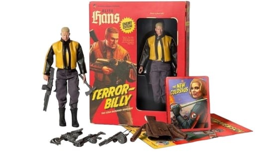 

КОЛЛЕКЦИОННАЯ ФИГУРКА - WOLFENSTEIN ELITE HANS TERROR BillY 30 см Inna marka