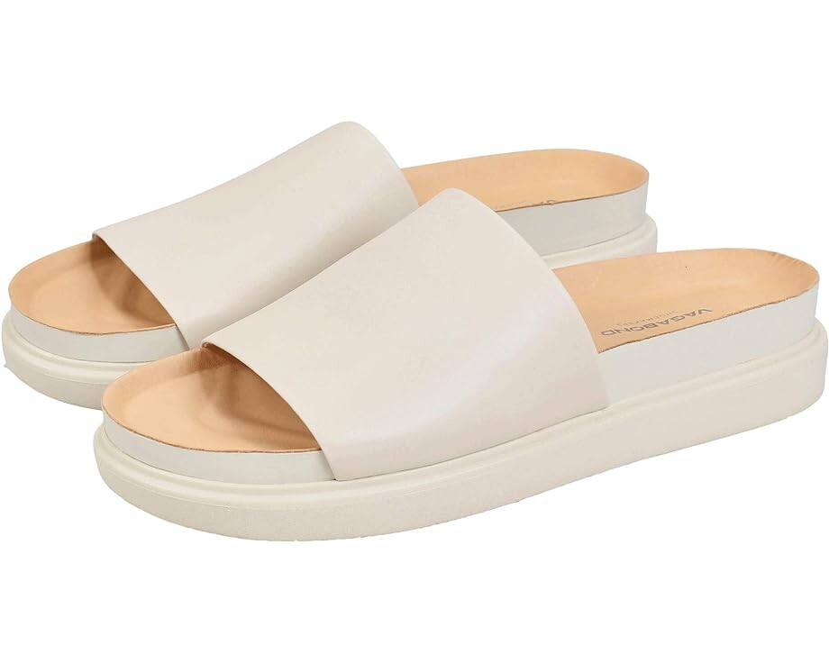 

Сандалии Vagabond Shoemakers Erin Leather Slide Sandal, белый