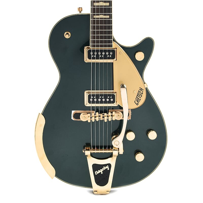

Электрогитара Gretsch G6128T-57-CDG Vintage Select Edition 57 Duo Jet Cadillac Green w/Bigsby & TV Jones Pickups