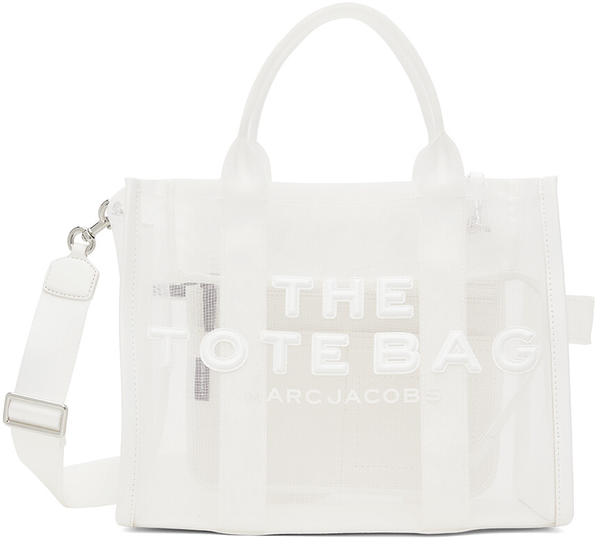 

Белая сумка-тоут The Mesh Medium Marc Jacobs