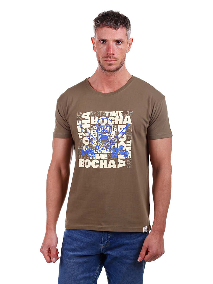 

Футболка The Time of Bocha, хаки