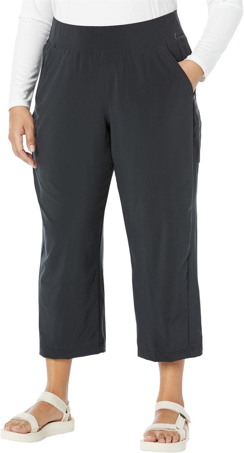 

Брюки Columbia Plus Size Anytime FlexCapris, черный