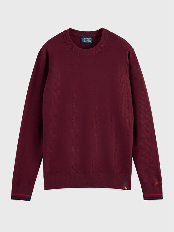 

Свитер обычного кроя Scotch & Soda, красный